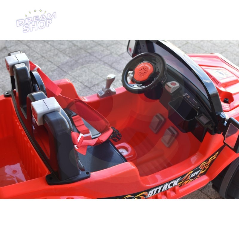 WOOPIE Dwuosobowy Samochód Na Akumulator 12V ATTACK JEEP WOOPIE Dwuosobowy Samochód Na Akumulator 12V ATTACK JEEP
