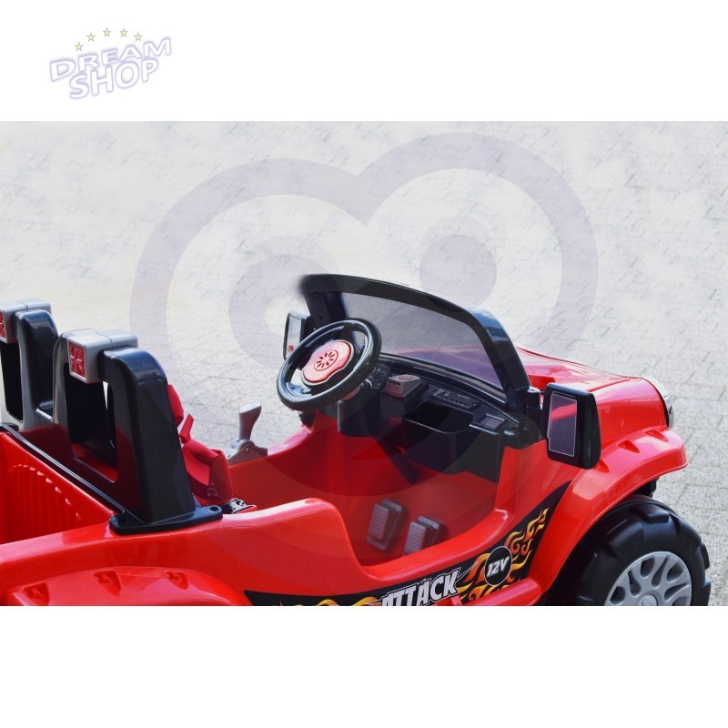 WOOPIE Dwuosobowy Samochód Na Akumulator 12V ATTACK JEEP WOOPIE Dwuosobowy Samochód Na Akumulator 12V ATTACK JEEP