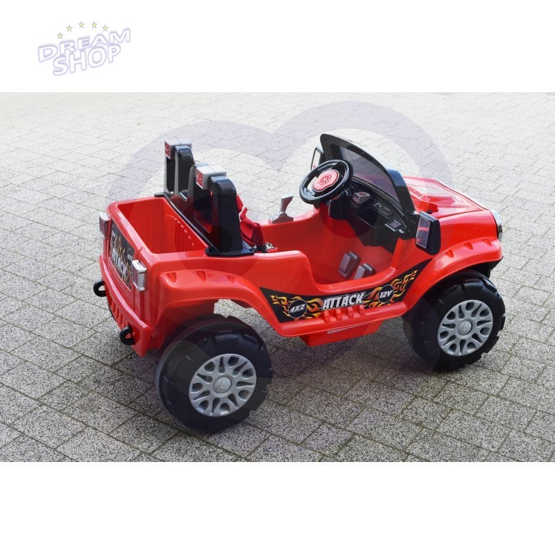 WOOPIE Dwuosobowy Samochód Na Akumulator 12V ATTACK JEEP WOOPIE Dwuosobowy Samochód Na Akumulator 12V ATTACK JEEP