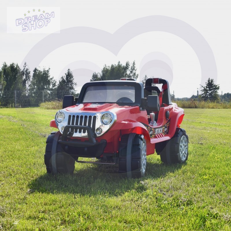 WOOPIE Dwuosobowy Samochód Na Akumulator 12V ATTACK JEEP WOOPIE Dwuosobowy Samochód Na Akumulator 12V ATTACK JEEP