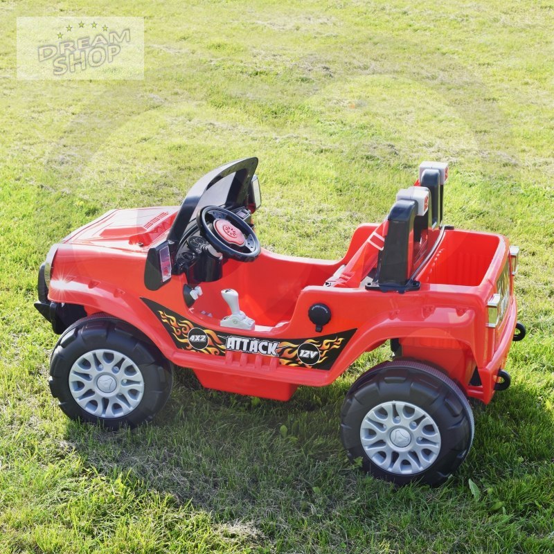 WOOPIE Dwuosobowy Samochód Na Akumulator 12V ATTACK JEEP WOOPIE Dwuosobowy Samochód Na Akumulator 12V ATTACK JEEP