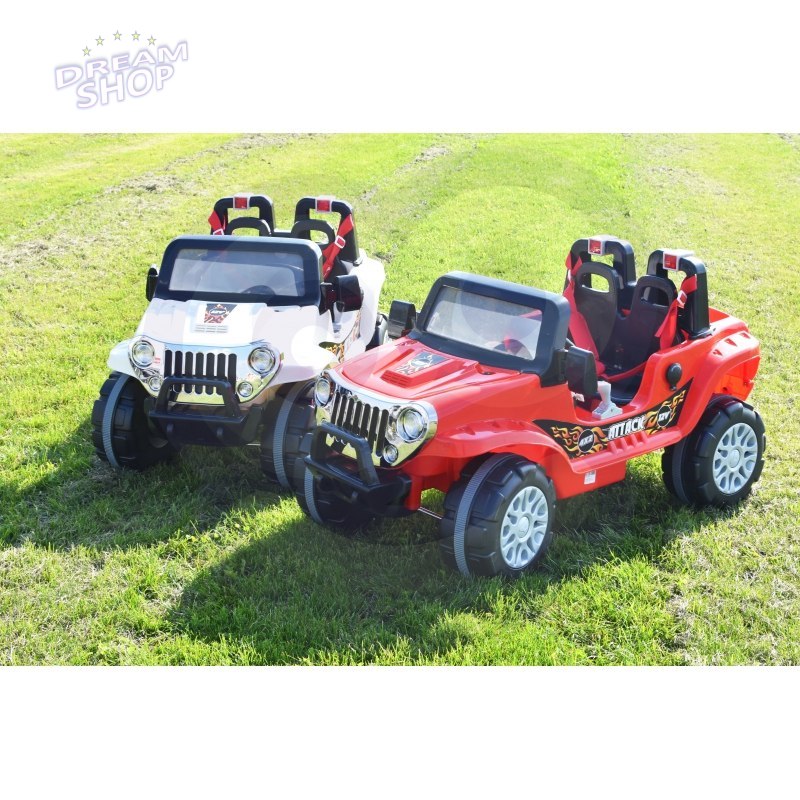 WOOPIE Dwuosobowy Samochód Na Akumulator 12V ATTACK JEEP WOOPIE Dwuosobowy Samochód Na Akumulator 12V ATTACK JEEP