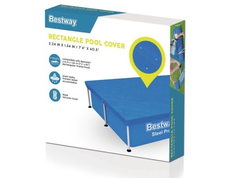 Bestway Plandeka Pokrywa na basen 221x150cm 58103
