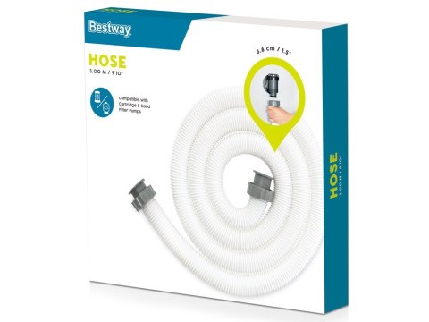 Bestway Wąż do pompy filtrującej 3m/38mm 58368