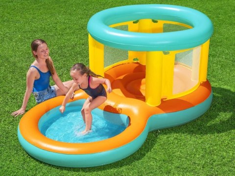 Bestway Zestaw 2w1 Dmuchany Plac zabaw Jumptopia brodzik + trampolina 52385