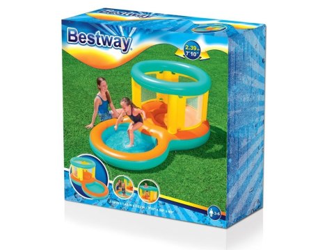 Bestway Zestaw 2w1 Dmuchany Plac zabaw Jumptopia brodzik + trampolina 52385