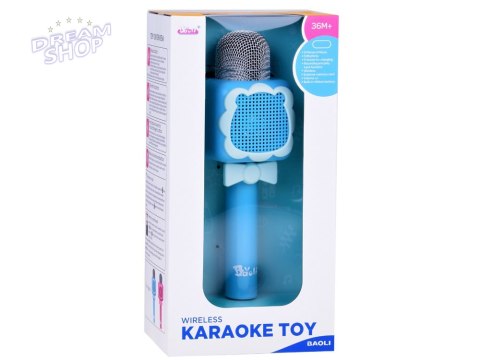 Bezprzewodowy Mikrofon dla dzieci KARAOKE nagrywanie Bluetooth IN0168