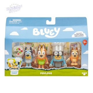 Bluey Figurka Czas na deser 4-pak