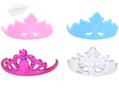 Bogaty zestaw Sukienki Buty Torebki Błyszczące dodatki dla lalki ZA5417