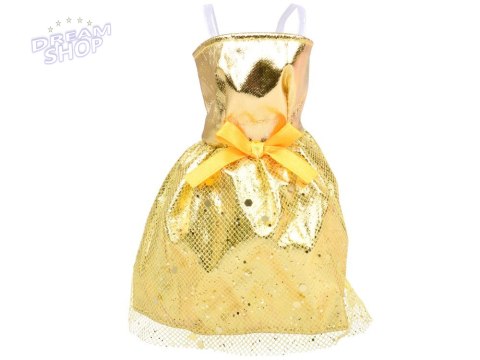 Bogaty zestaw Sukienki Buty Torebki Błyszczące dodatki dla lalki ZA5417