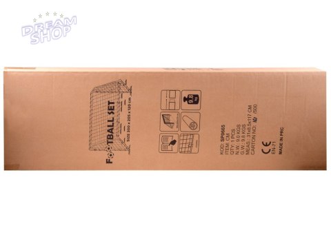 BRAMKA PIŁKARSKA 300x205x120cm dla dzieci SP0665