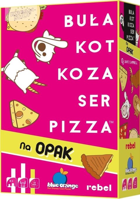 Buła, Kot, Koza, Ser, Pizza - Na opak REBEL