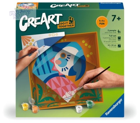 CreArt Do it together: Papuga