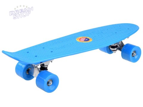 Deskorolka FISZKA dla dzieci do 50kg NIEBIESKA SP0575