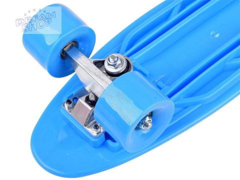 Deskorolka FISZKA dla dzieci do 50kg NIEBIESKA SP0575