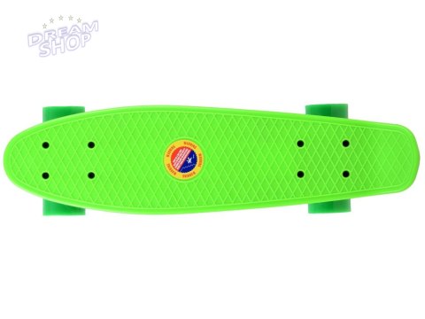 Deskorolka FISZKA dla dzieci do 50kg ZIELONA SP0575