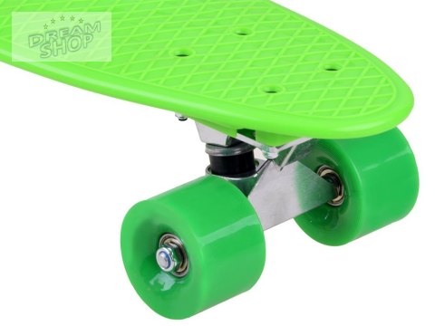 Deskorolka FISZKA dla dzieci do 50kg ZIELONA SP0575