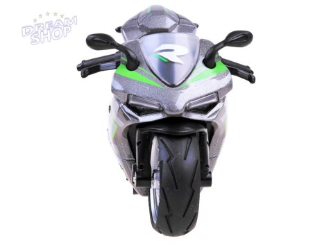 Diecast model Motocykl z naciągiem zabawka ZA3933