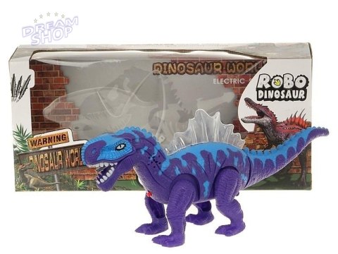 Dinozaur na baterie światło, dźwięk, ruchomy
