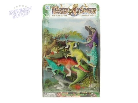 Dinozaury z akcesoriami 9szt Dinozaury z akcesoriami 9szt