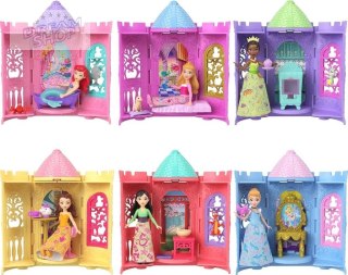 Disney Princess Wieża niespodzianka z lalką mix