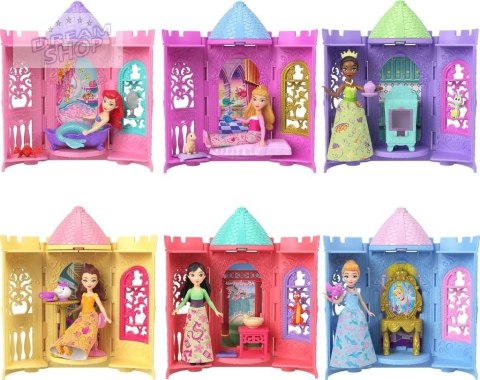 Disney Princess Wieża niespodzianka z lalką mix