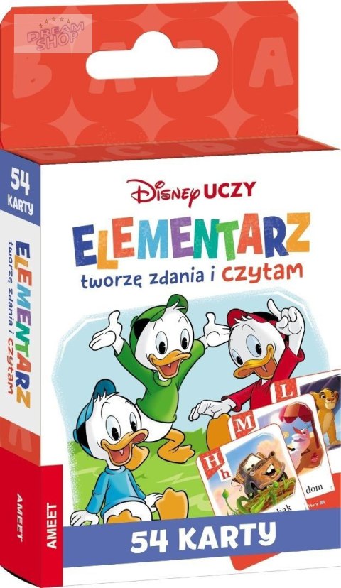 Disney Uczy. Tworzę zdania i czytam. Karty Disney Uczy. Tworzę zdania i czytam. Karty
