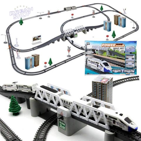 Długa nowoczesna Kolejka elektryczna 914cm RC0464