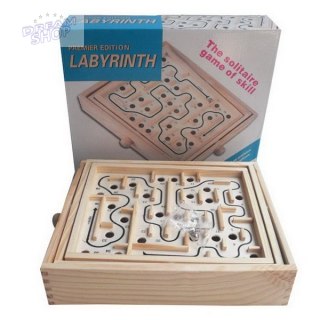 Drewniana Gra Zręcznościowa Labirynt