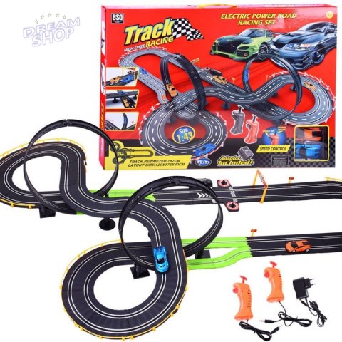 Duży Tor wyścigowy + 2 auta trasa 787cm RC0546