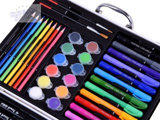 Duży Zestaw do malowania w walizce Zestaw artystyczny Zwierzątka AP0001