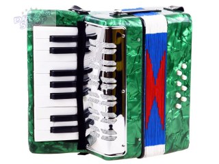 Duży muzyczny AKORDEON dla dzieci Harmonia IN0148