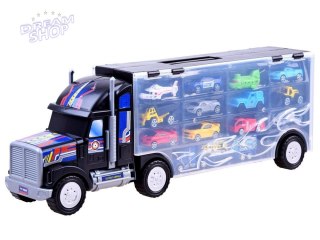 Duży tir Ciężarówka z autkami resoraki ZA2914