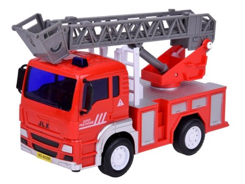 Duży zestaw Pojazdy strażackie z dźwiękiem + Kask Straż Pożarna ZA5146