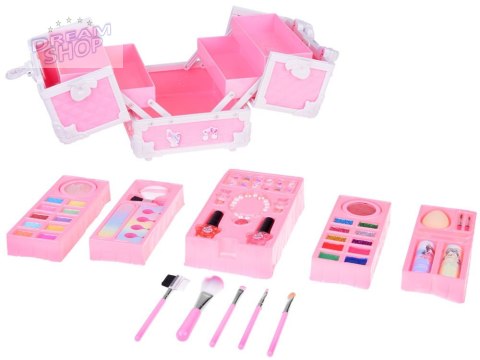 Duży zestaw do makijażu kuferek kosmetyki makeup dla dziewczynki ZA5177