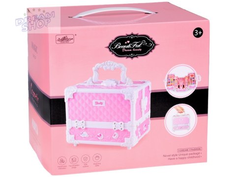 Duży zestaw do makijażu kuferek kosmetyki makeup dla dziewczynki ZA5177