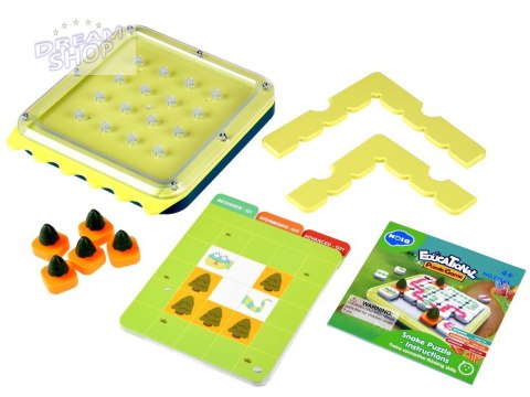 Edukacyjna gra logiczna Wąż układanka GR0598