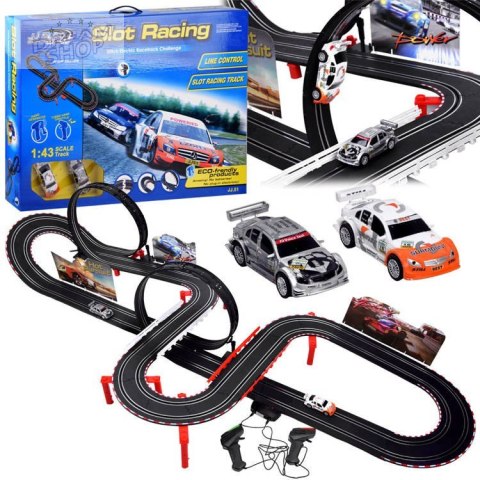 Extra długi wyścigowy tor samochodowy 912cm RC0584