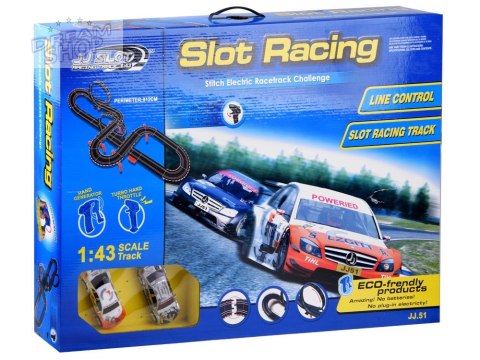 Extra długi wyścigowy tor samochodowy 912cm RC0584