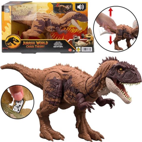 Figurka dinozaur Kryptops Jurassic World dziki ryk ruchome elementy ZA6057