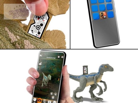 Figurka dinozaur Kryptops Jurassic World dziki ryk ruchome elementy ZA6057