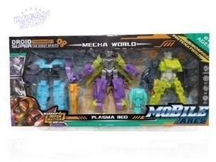 Figurki Transformacja 3szt