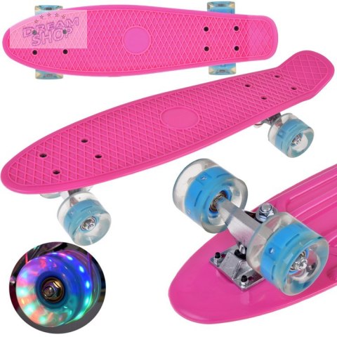 Fiszka LED Deskorolka ze Świecącymi Kółkami do jazdy w Skateparku SP0825