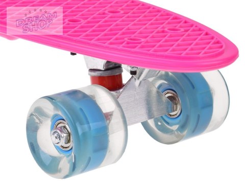 Fiszka LED Deskorolka ze Świecącymi Kółkami do jazdy w Skateparku SP0825
