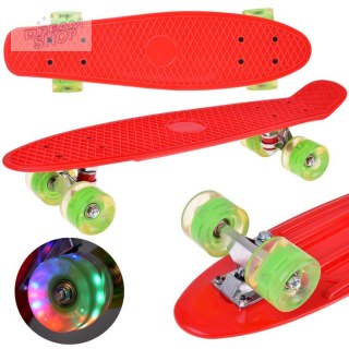 Fiszka LED Deskorolka ze Świecącymi Kółkami do jazdy w Skateparku SP0825