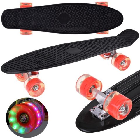 Fiszka LED Deskorolka ze Świecącymi Kółkami do jazdy w Skateparku SP0825