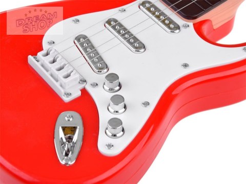 Gitara elektryczna dla dziecka gitarka rockowe brzmienie IN0164