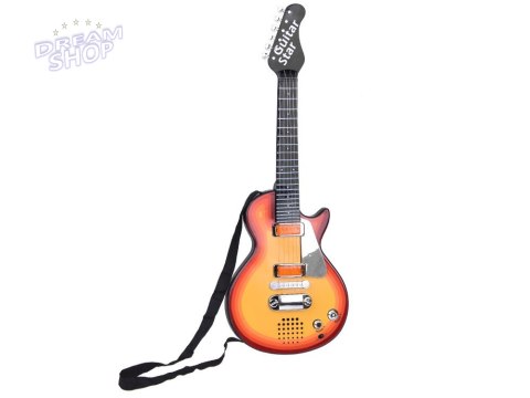 Gitara elektryczna zabawka dla dziecka melodie światło + pasek IN0169 CI