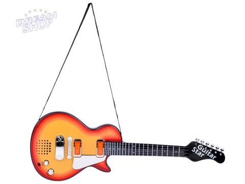 Gitara elektryczna zabawka dla dziecka melodie światło + pasek IN0169 CI