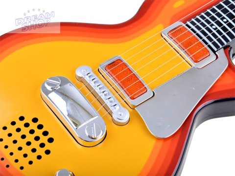 Gitara elektryczna zabawka dla dziecka melodie światło + pasek IN0169 CI